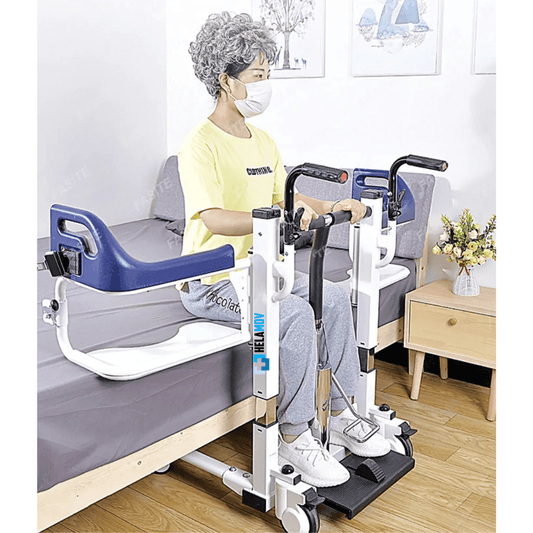 HELAMOVE™ – Chaise Percée Médicale Hydraulique 4-en-1